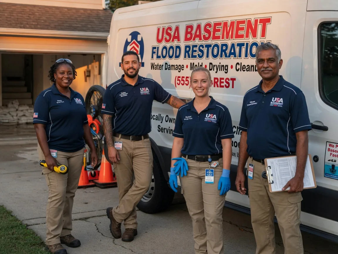 Basement Flood Cleanup company in Douglass, TX