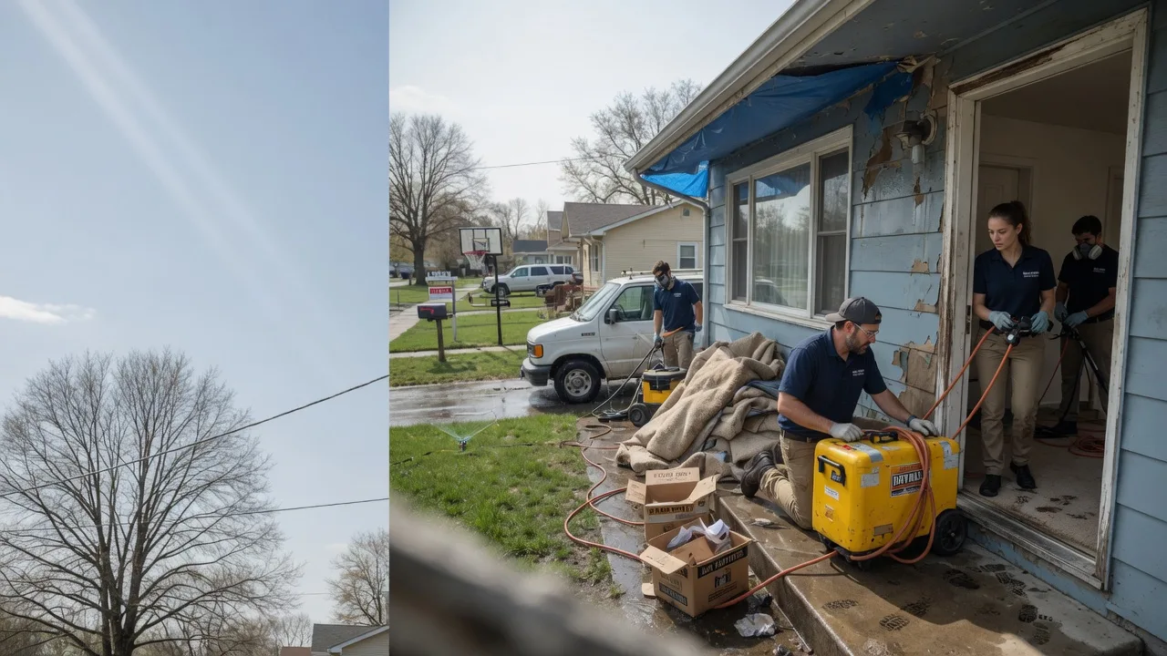 Basement Flood Cleanup in Douglass, TX near me